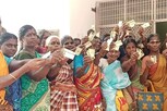 ரேஷன் கடை கேட்டு போராடிய புதுச்சேரி மக்கள்!