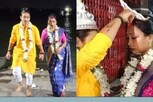 கொல்கத்தாவில் காதலித்து கரம் பிடித்துக்கொண்ட பெண்கள்