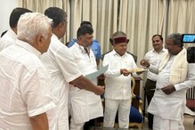 ஆளுநரிடம் ஆட்சியமைக்க உரிமை கோரினார் சித்தராமையா...