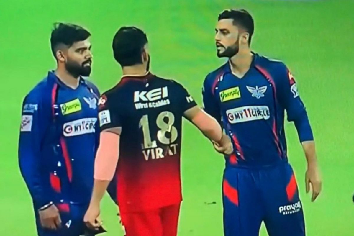 விராட் கோலி - நவீன் உல் ஹக் இடையே மோதல் ஏற்பட்டபோது