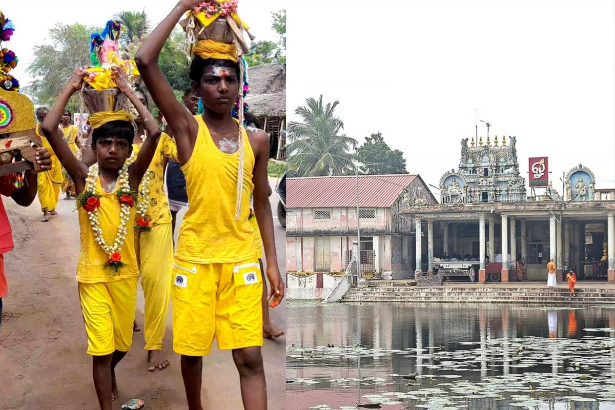எட்டுக்குடி முருகனுக்கு ரதகாவடி எடுத்த பக்தர்கள்