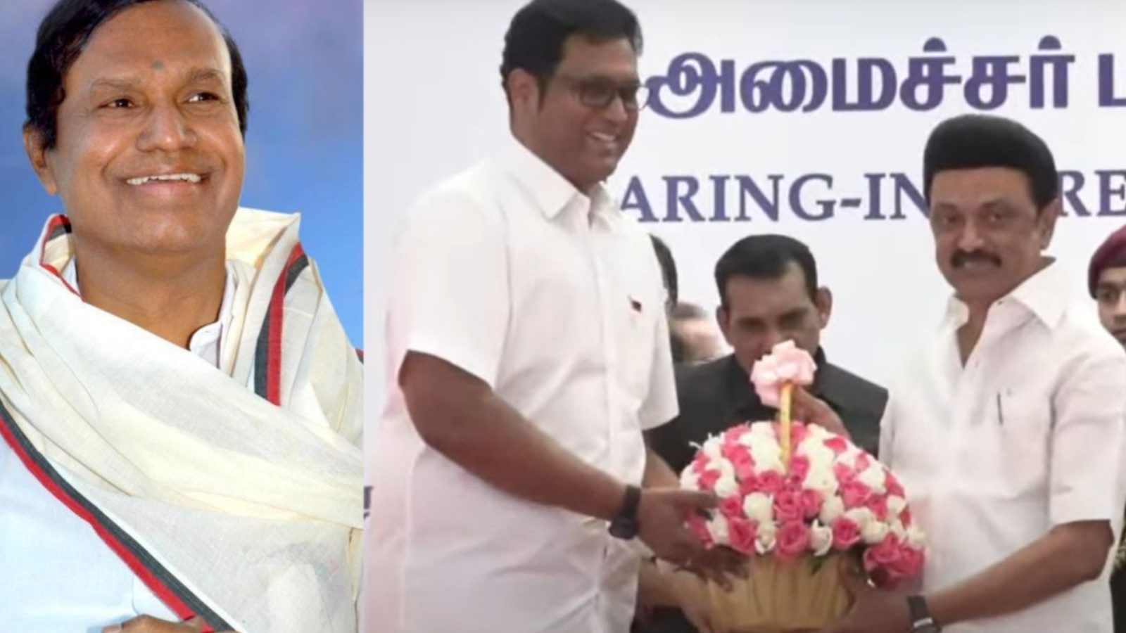 இதைச் செய்யவேண்டும்... அமைச்சராக பதவியேற்ற டி.ஆர்.பி.ராஜாவுக்கு அப்பா டி.ஆர்.பாலு கூறிய அறிவுரை