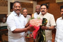 டி.டி.வி.தினகரன்- ஓ.பன்னீர் செல்வம் திடீர் சந்திப்பு