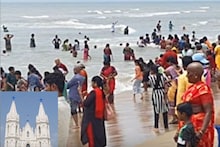 வேளாங்கண்ணி கடலில் மூழ்கி ஆந்திர இளைஞர்கள் 2 பேர் உயிரிழப்பு..!