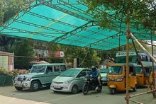 'நீங்க தெய்வம் சார்' சிக்னலில் நிற்கும் வாகன ஓட்டிகளுக்காக தற்காலிக நிழற்குடை அமைத்த திருச்சி போலீசார்!