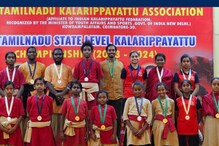 மாநில அளவிலான களரிப் போட்டி ... 23 பதக்கங்களை வென்ற ஈஷா சம்ஸ்கிரிதி...