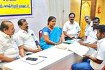 வாலாஜாபாத் ஒன்றிய ஊராட்சி மன்ற தலைவர்கள் கூட்டமைப்பு நிர்வாகிகள் ஆலோசனைக் கூட்டம்
