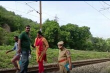 தண்டவாளத்தில் கற்களை அடுக்கிய மர்ம நபர்கள்... ரயிலை கவிழ்க்க சதியா... ஆம்பூர் அருகே பரபரப்பு...