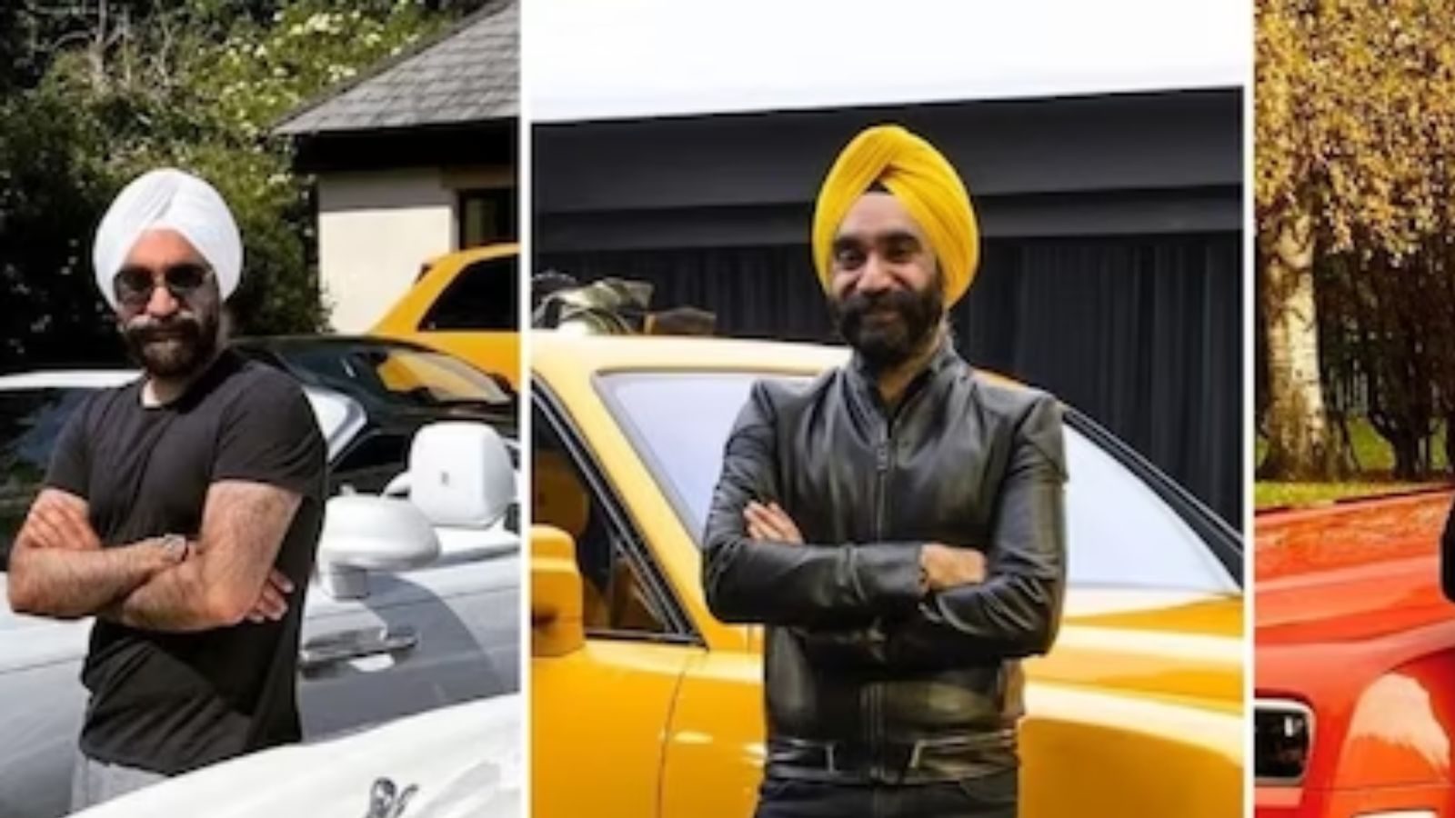 டர்பன் கலருக்கு மேட்சிங்கா 15 ரோல்ஸ் ராய்ஸ் கார்கள்... கலக்கும் சர்தார்ஜி!