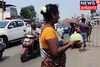திருநங்கையை அழைத்து சாலைக்கு திருஷ்டி கழித்த டிராபிக் எஸ்.ஐ..