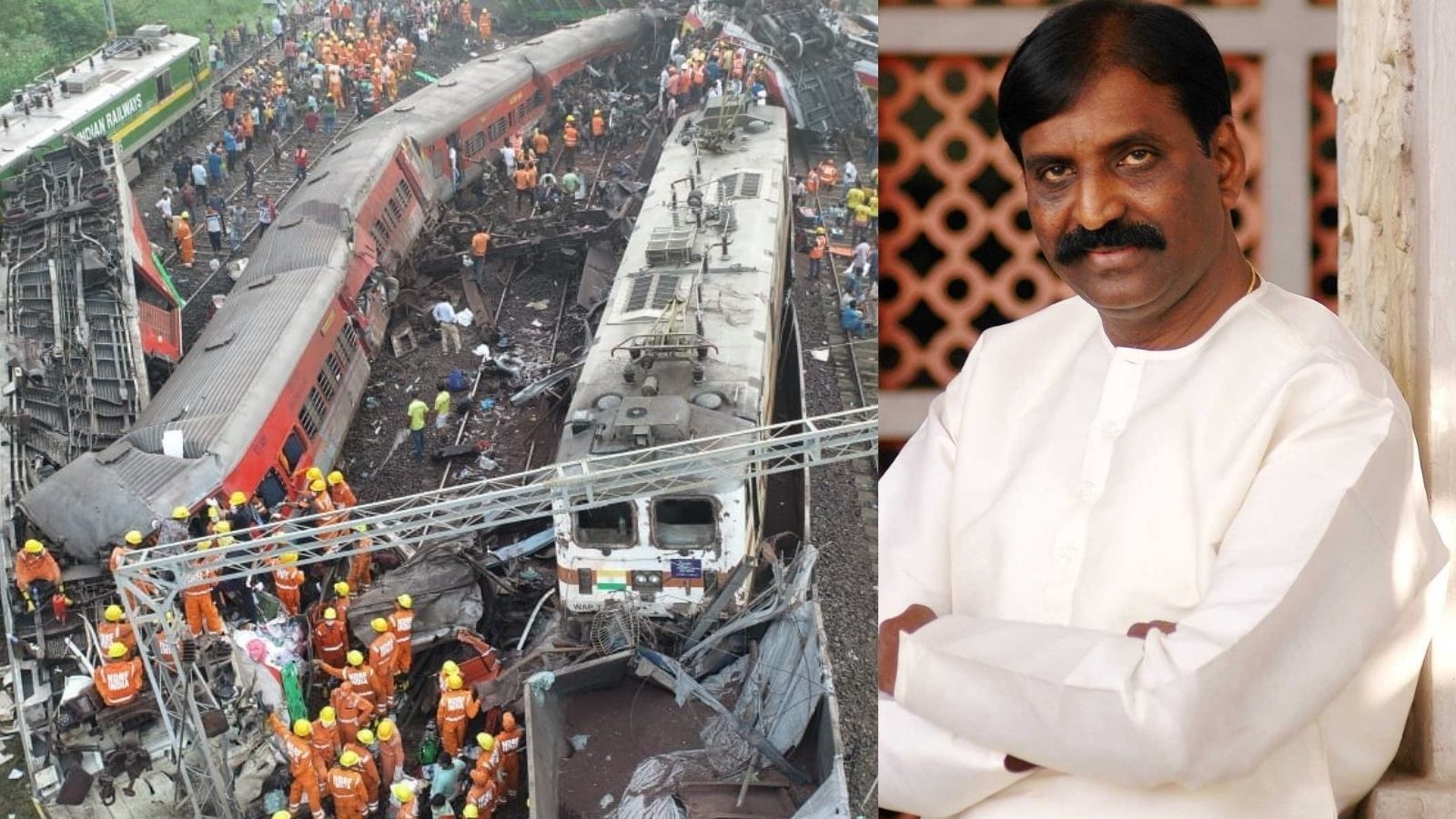 ஒடிசா ரயில் விபத்து..  “கண்ணீர் கன்னம் தாண்டுகிறது..!” - கவிஞர் வைரமுத்து அஞ்சலி