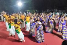 கண்களுக்கு விருந்தாக நடந்த வள்ளி கும்மியாட்டம்..! காரமடை அருகே கோயில் திருவிழாவில் கோலாகலம்..!