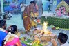 தீவனூர் சுயம்பு பொய்யாமொழி விநாயகர் கோவிலில் ஊஞ்சல் உற்சவம்