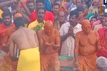 மிளகாய் பொடி கரைசலை அமிர்தம் போல் குடித்த பக்தர்கள்.. களைகட்டிய புதுவை வர்ண முத்துமாரி அம்மன் திருவிழா!