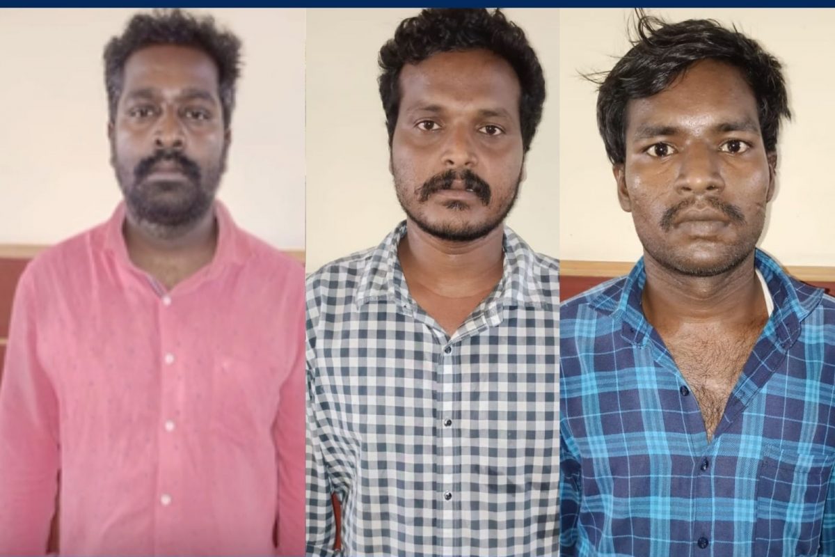 சேலத்தில் ரூ.8 லட்சம் மதிப்புள்ள கார் திருடிய 3 பேர் கைது...