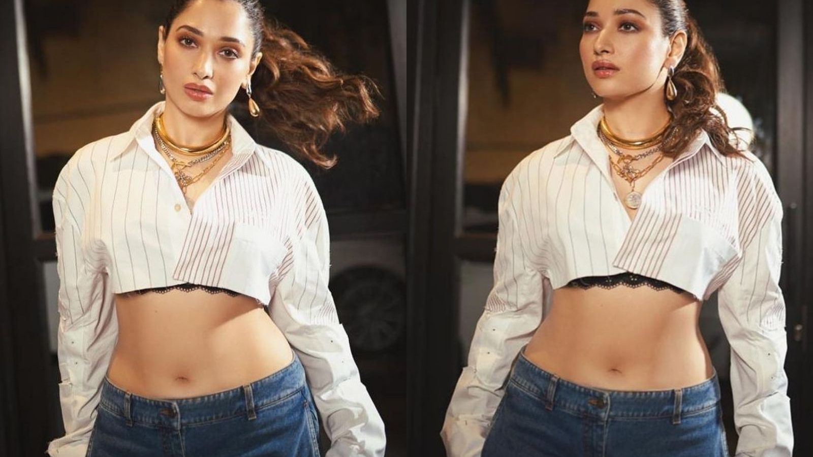 அழகே உன்னை பார்க்கத் தானே அத்தனை ஊரும் வருகிறதே... தமன்னா லேட்டஸ்ட் க்ளிக்ஸ்!