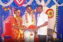 திருமணத்தில் மணமக்களுக்கு 2 கிலோ தக்காளியை பரிசளித்த இளைஞர்..