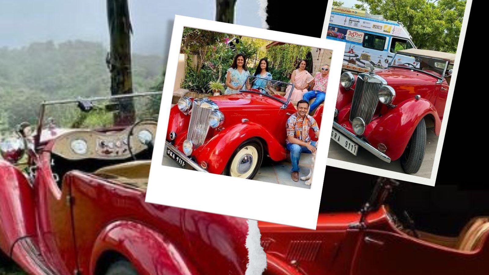 12,000 கி.மீ.. 16 நாடுகள்.. 1950 மாடல் MG விண்டேஜ் காரில் இந்தியா டூ லண்டன் டூர் போகும் குடும்பம்