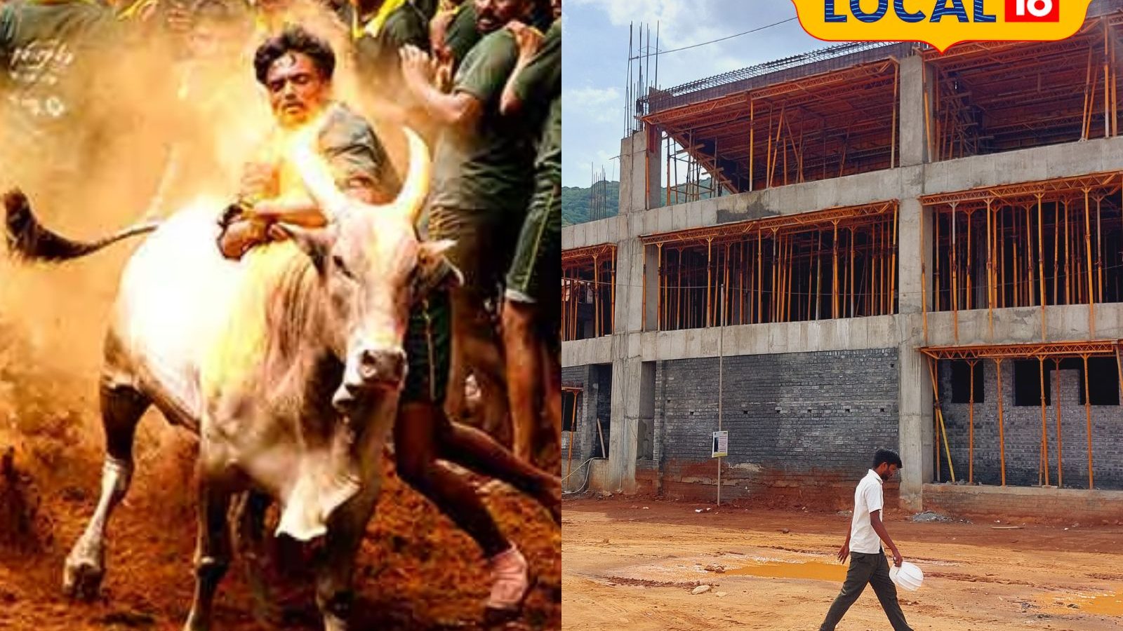 வேற லெவலில் தயாராகி வரும் மதுரை அலங்காநல்லூர் ஜல்லிக்கட்டு மைதானம்..!