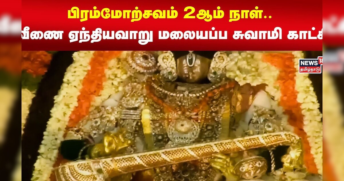 Tirupati Hamsa Vahanam | பிரம்மோற்சவம் 2ஆம் நாள்.. வீணை ஏந்தியவாறு மலையப்ப சுவாமி காட்சி