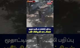 சாலையில் நடந்து சென்ற மூதாட்டியிடம் சங்கிலி பறிப்பு - பகீர் சிசிடிவி காட்சிகள் | Coimabatore | N18S