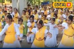 ஒரே நேரத்தில் 70க்கும் மேற்பட்டோர் பரத நாட்டியம் - தேனியில் அசத்தல்