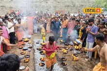 திண்டுக்கல் வழித்துணை மாரியம்மன் கோயில் திருவிழா.. பூக்குழி இறங்கி வழிபட்ட பக்தர்கள்!