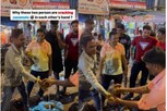 கர்நாடகாவில் கொண்டாடப்படும் விநோத பெளர்ணமி தேங்காய் போட்டி