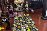 கிருஷ்ண ஜெயந்திக்கு 88 வகை உணவுகளை சமைத்து அசத்திய பெண்..
