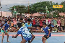 தேனியில் அனல் பறக்கும் கபடி போட்டி.. களத்தில் சீறி பாய்ந்த வீரர்கள்!