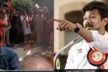 டெல்லியில் உதயநிதியை கண்டித்து போராட்டம்