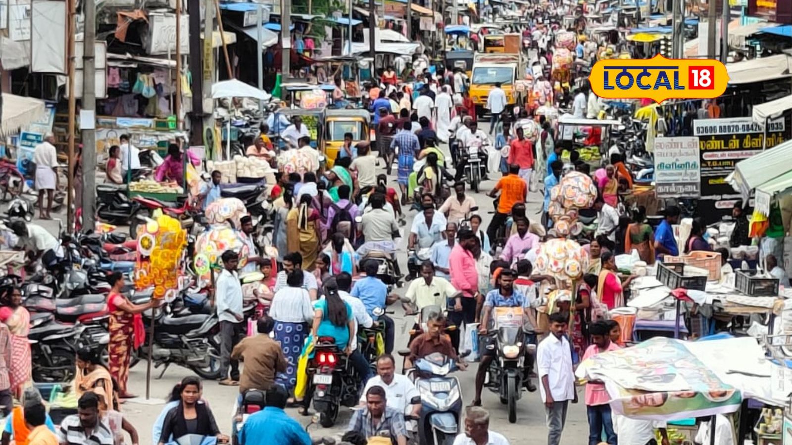 விநாயகர் சதுர்த்தி... விழுப்புரத்தில் பொருட்கள் வாங்க குவிந்த பொதுமக்கள்