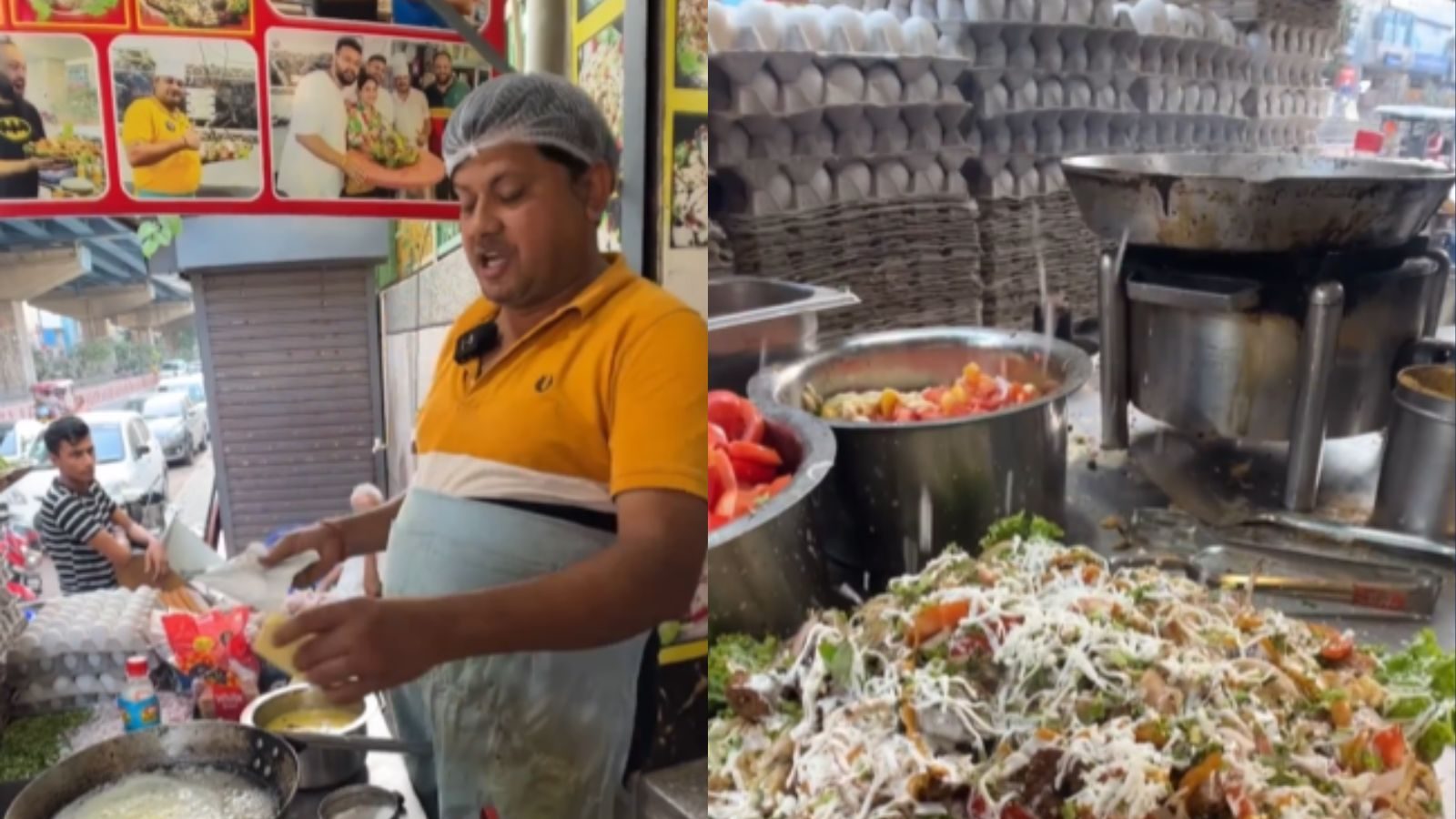 'இந்த ஆம்லெட் சாப்பிட்டா மாரடைப்புதான் வரும்'..  ஆம்லெட் சவாலை கலாய்த்து தள்ளிய நெட்டிசன்ஸ்!