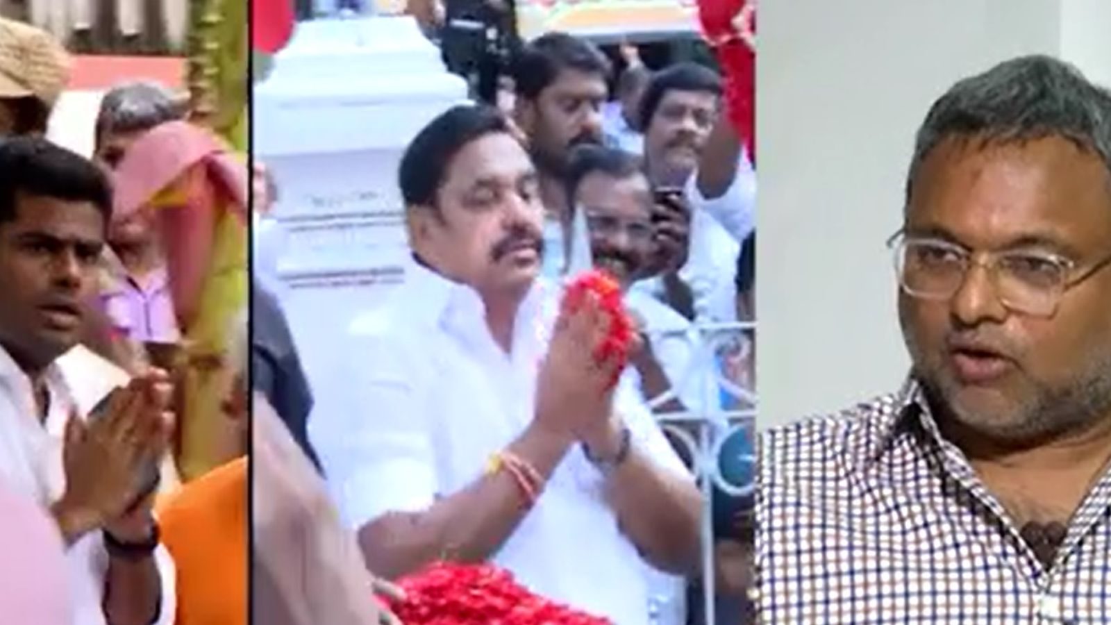 Exclusive | அதிமுக - பாஜக கூட்டணி முறிவு : சந்தேகம் எழுப்பும் கார்த்தி சிதம்பரம்!