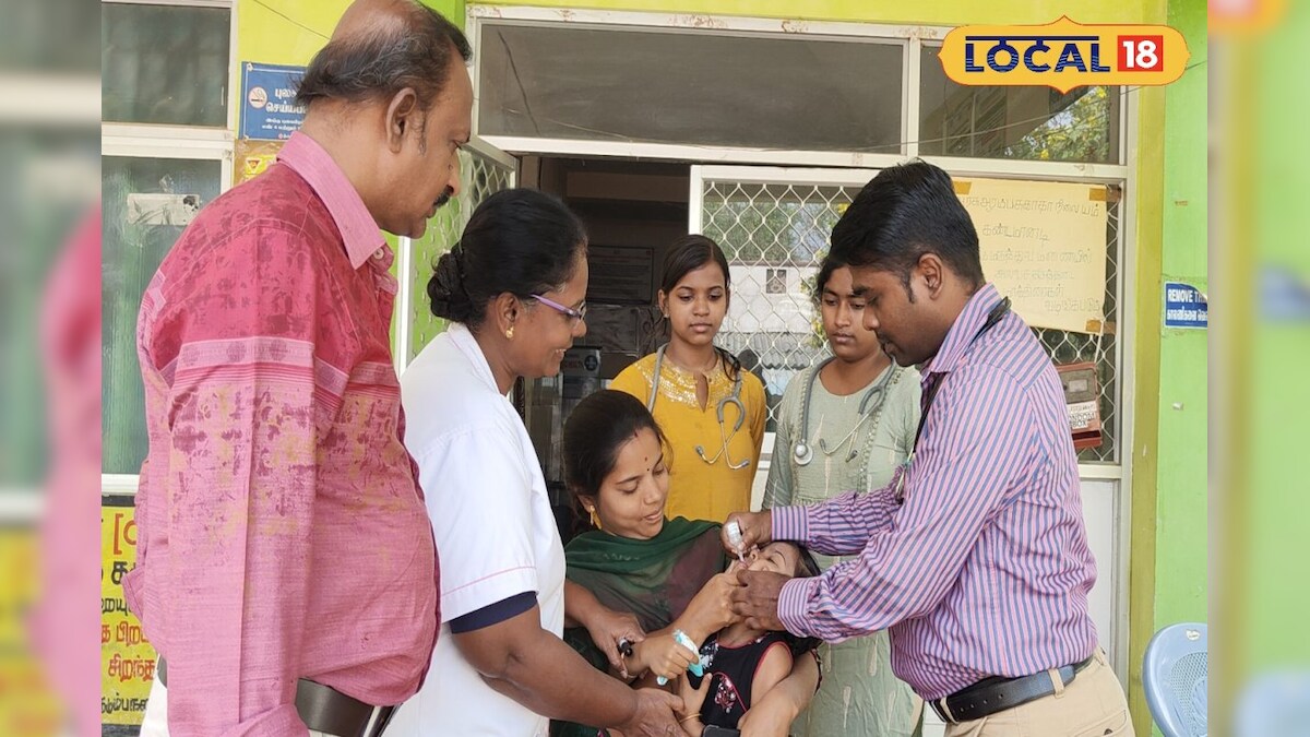 Polio drops in Villupuram will be given for two days from Monday to Tuesday pja pdp – News18 தமிழ்