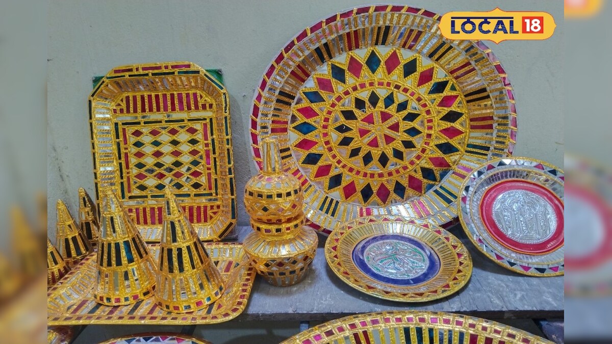 விஷேச நிகழ்வுகளுக்கு பயன்படுத்தப்படும் தஞ்சாவூர் கண்ணாடி கலைப்பொருள் பற்றி தெரியுமா?  – News18 தமிழ்