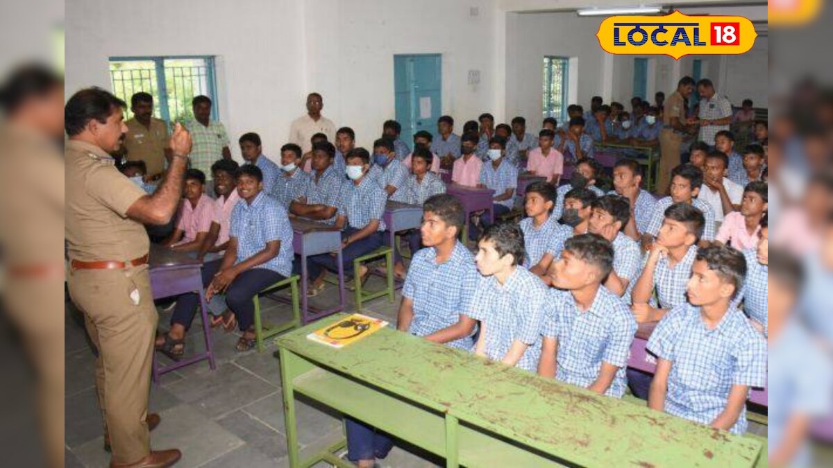 உடுமலைப்பேட்டை அரசுப்பள்ளியில் போதைப்பொருள் ஒழிப்பு விழிப்புணர்வு நிகழ்ச்சி – News18 தமிழ்