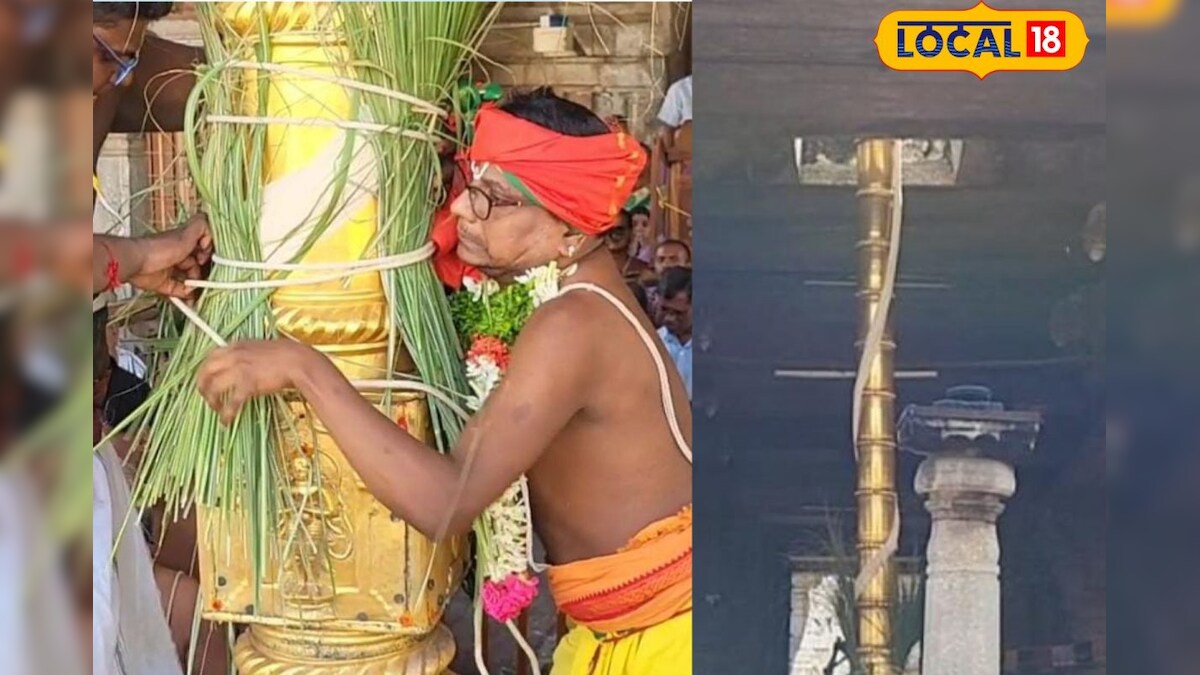 களைகட்ட தொடங்கிய பங்குனி தேர்த்திருவிழா : நரசிம்மர் கோயில் கொடியேற்றம்... – News18 தமிழ்