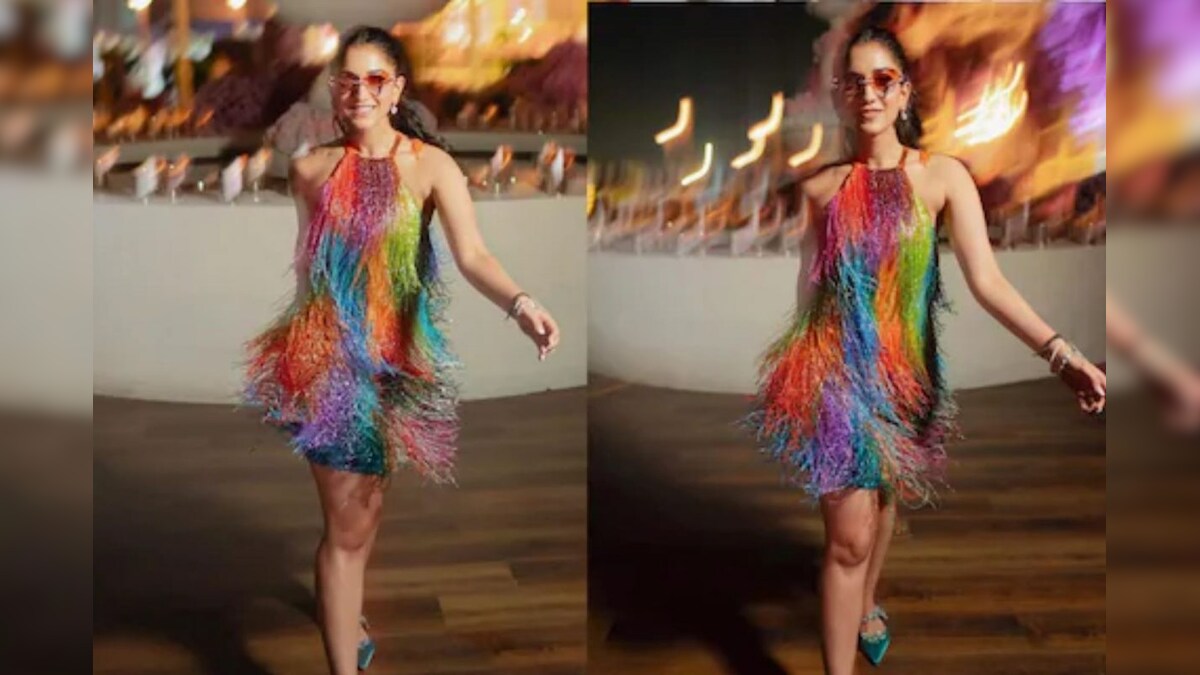 கலர்ஃபுல் உடையில் ஜொலித்த ராதிகா மெர்ச்சன்ட்...ப்ரீ வெட்டிங் பார்டியின் லுக் – News18 தமிழ்