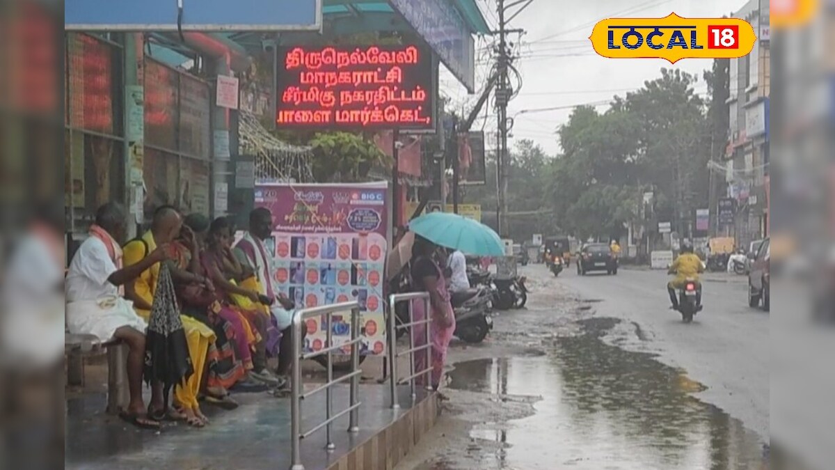 திருநெல்வேலி மக்களை மகிழ வைத்த மழை... ஒரே நாளில் 275 மி.மீட்டர் மழை பொழிவு... – News18 தமிழ்