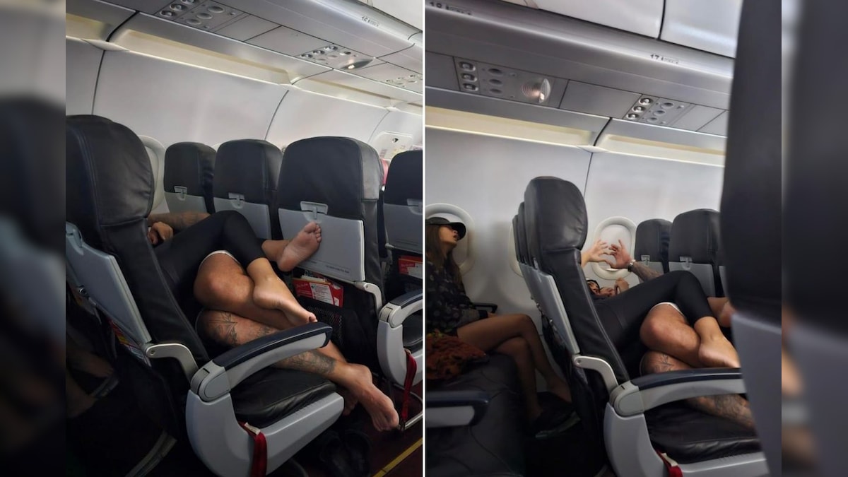 प्लेन में युवा जोड़े की हरकत से चेहरे बन गए.. सहयात्री की चीख निकल गई