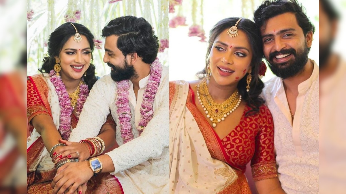 பாரம்பரிய முறைப்படை நடந்த வளைகாப்பு விழா.. ஆளே மாறிப்போன அமலா பால்.. இணையத்தில் போட்டோஸ் வைரல்! – News18 தமிழ்