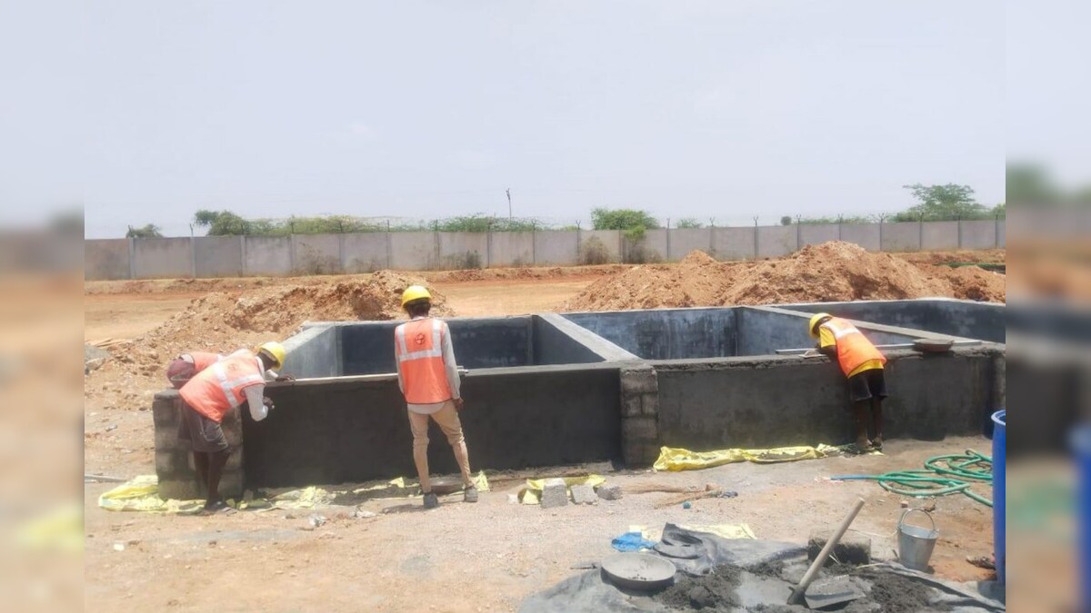 மதுரை எய்ம்ஸ் கட்டுமான பணிகளின் படங்கள் வெளியீடு – News18 தமிழ்