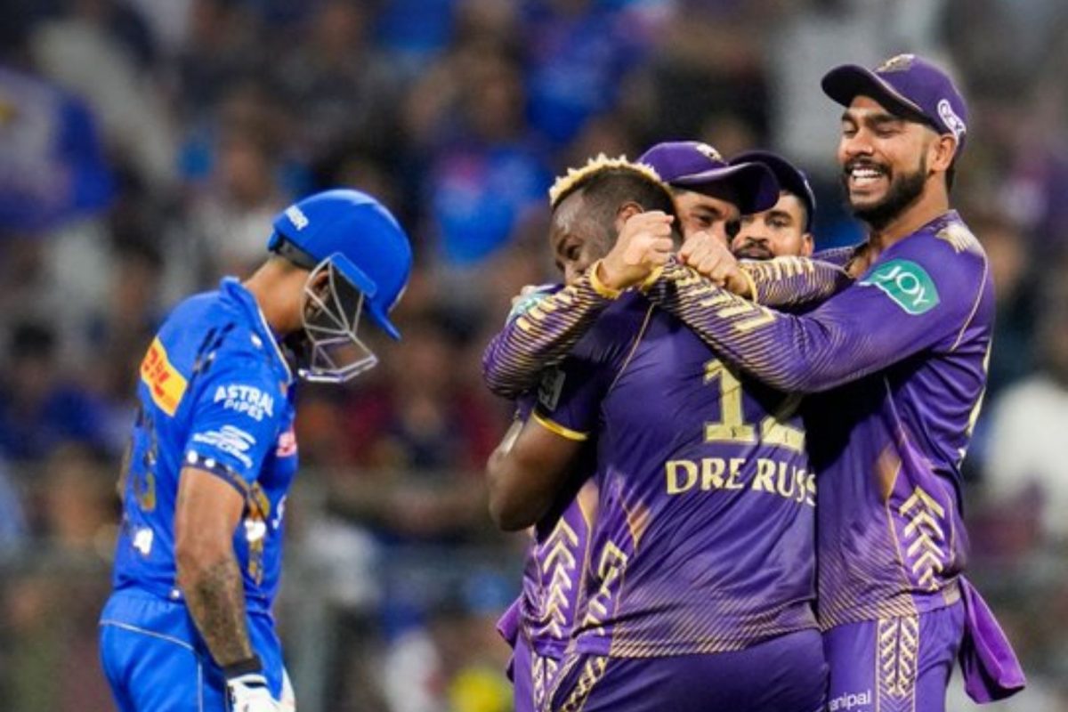 प्लेऑफ का सपना टूटा…कोलकाता ने मुंबई को हराया प्लेऑफ का सपना टूटा…कोलकाता ने मुंबई को हराया