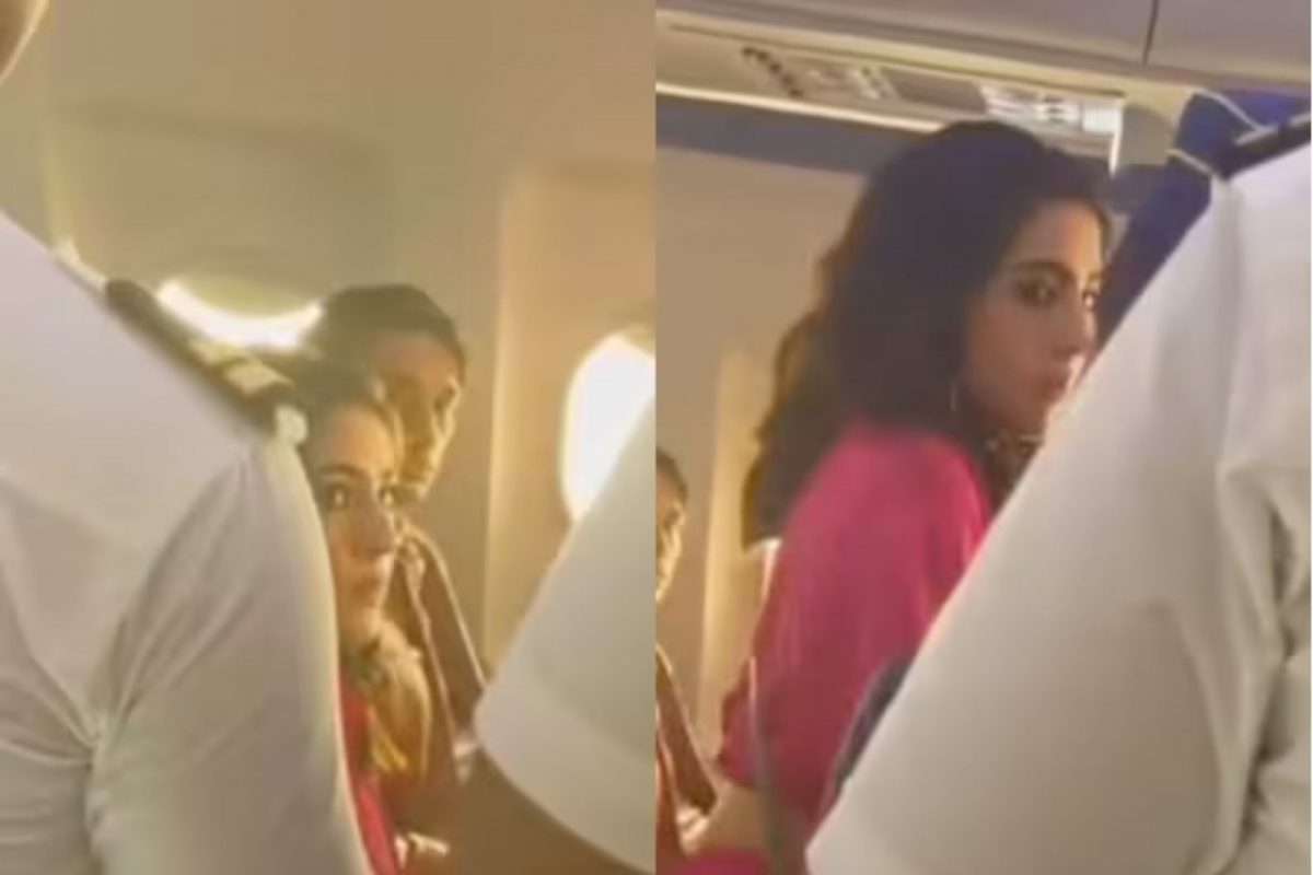 सारा अलीखान का चौंकाने वाला वीडियो | फ्लाइट अटेंडेंट से नाराज हुईं एक्ट्रेस- न्यूज18 तमिल सारा अलीखान का चौंकाने वाला वीडियो | फ्लाइट अटेंडेंट से नाराज हुईं एक्ट्रेस- न्यूज18 तमिल