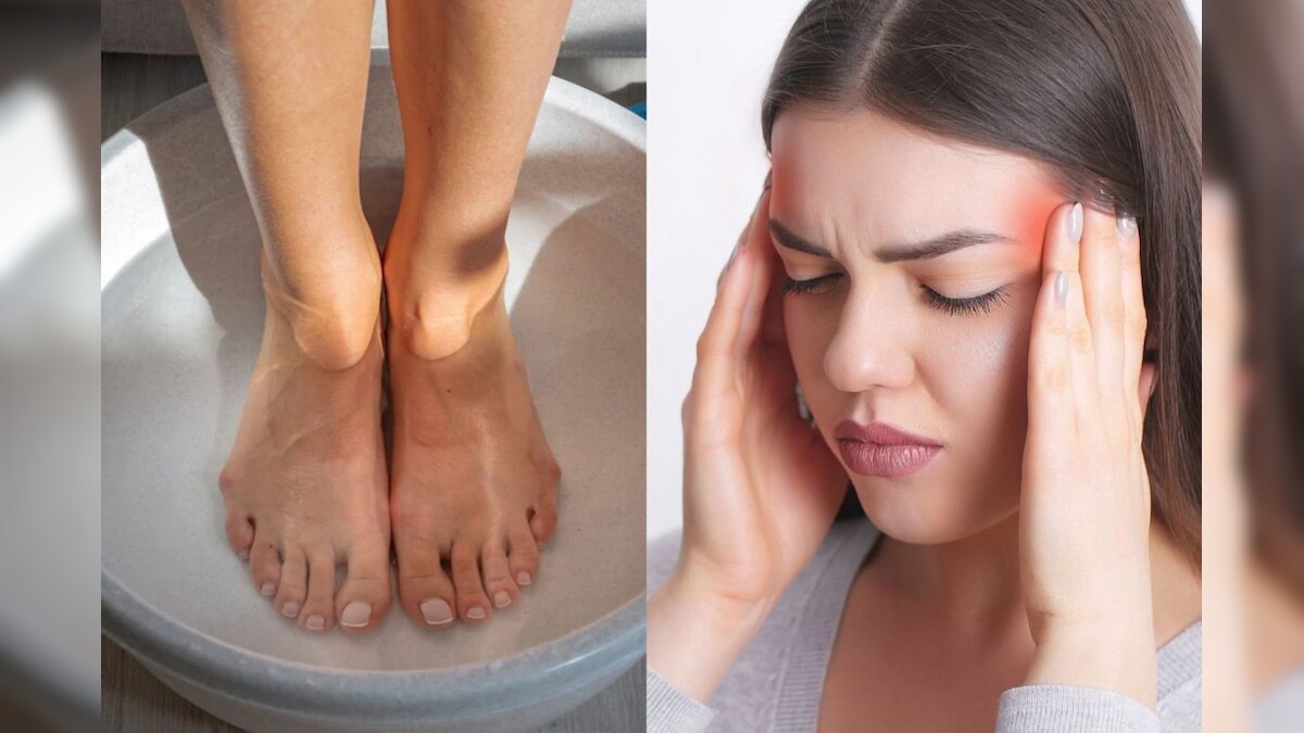 கால்களை வெந்நீரில் வைப்பதால் ஒற்றைத் தலைவலி பிரச்சனை தீருமா