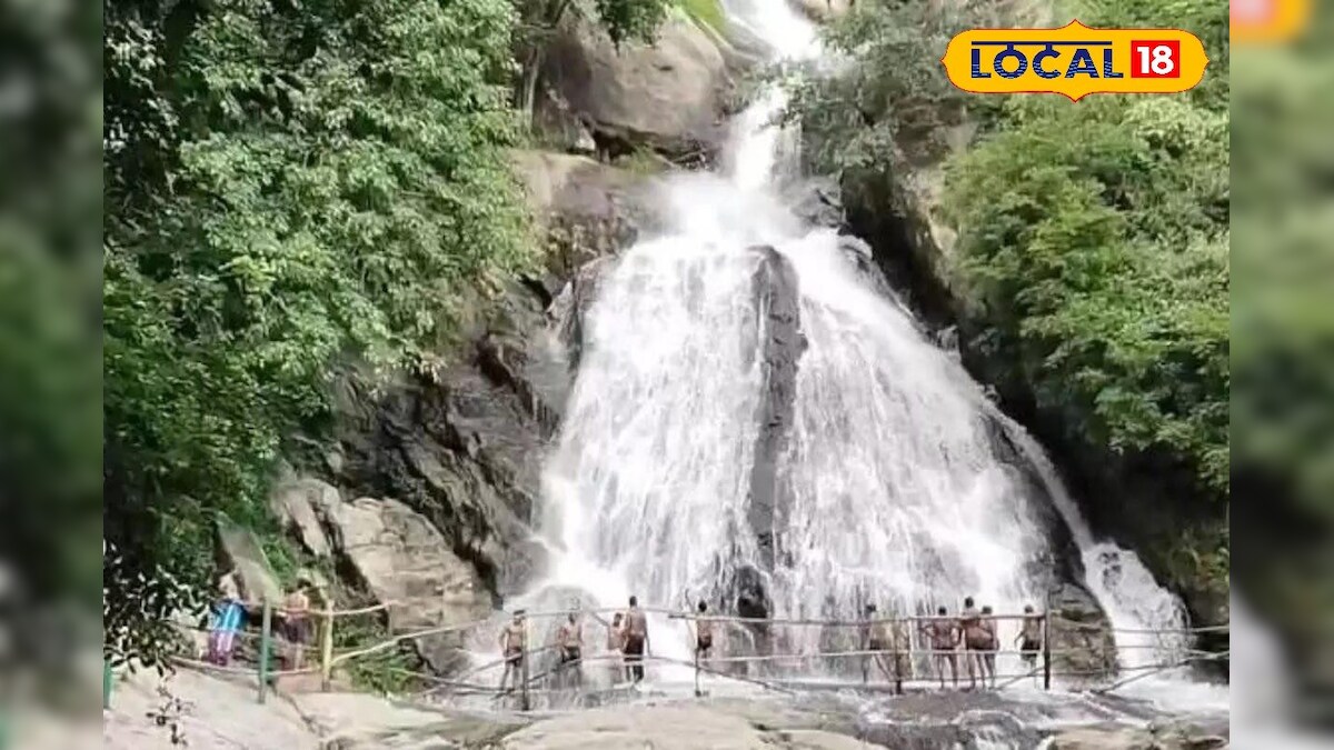 கிறிஸ்மஸ், புத்தாண்டு தொடர் விடுமுறை... குரங்கு அருவியில் குளித்து மகிழும் பயணிகள்...