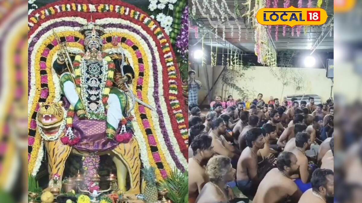 சரணமப்பா ஐய்யப்பா... சபரிமலை செல்ல மண்டல பூஜை வழிபாடு நடத்திய ஐயப்பன் சுவாமிகள்... 