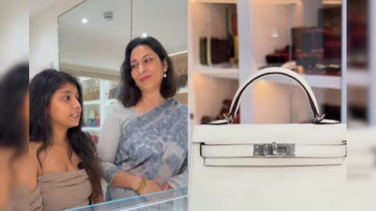 லிப்ஸ்டிக்கை வைக்க ரூ.27 லட்சத்தில் கைப்பை வாங்கிய தாய்: வைரலாகும் வீடியோ...!