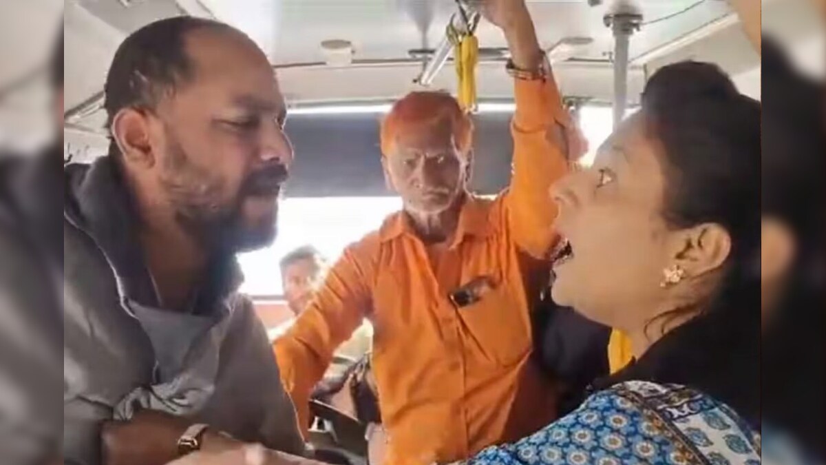 பேருந்தில் அத்துமீறிய நபரை (பளார்) விட்ட பெண்.. வைரலாகும் பெண்! – News18 தமிழ்